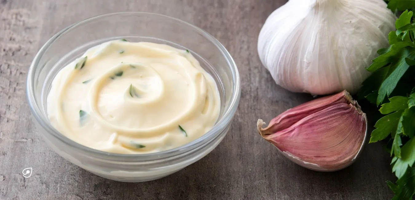 Rezept für vegane Aioli.