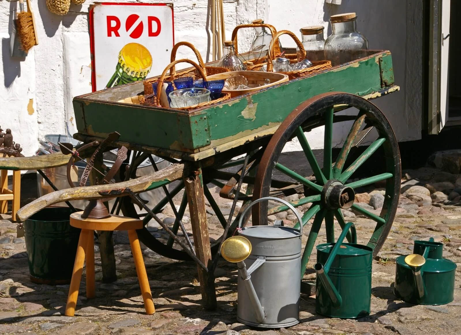 Bringe altes auf den Flohmarkt